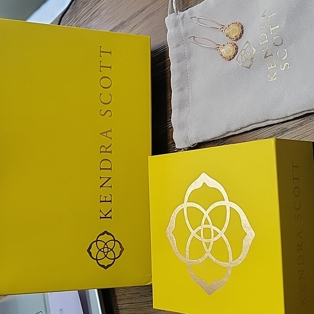 Kendra Scott Macrame Dee Drop Earrings